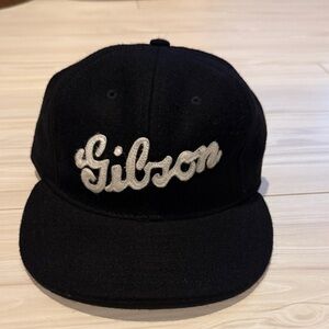 Gibson Black and White Logo Cap
